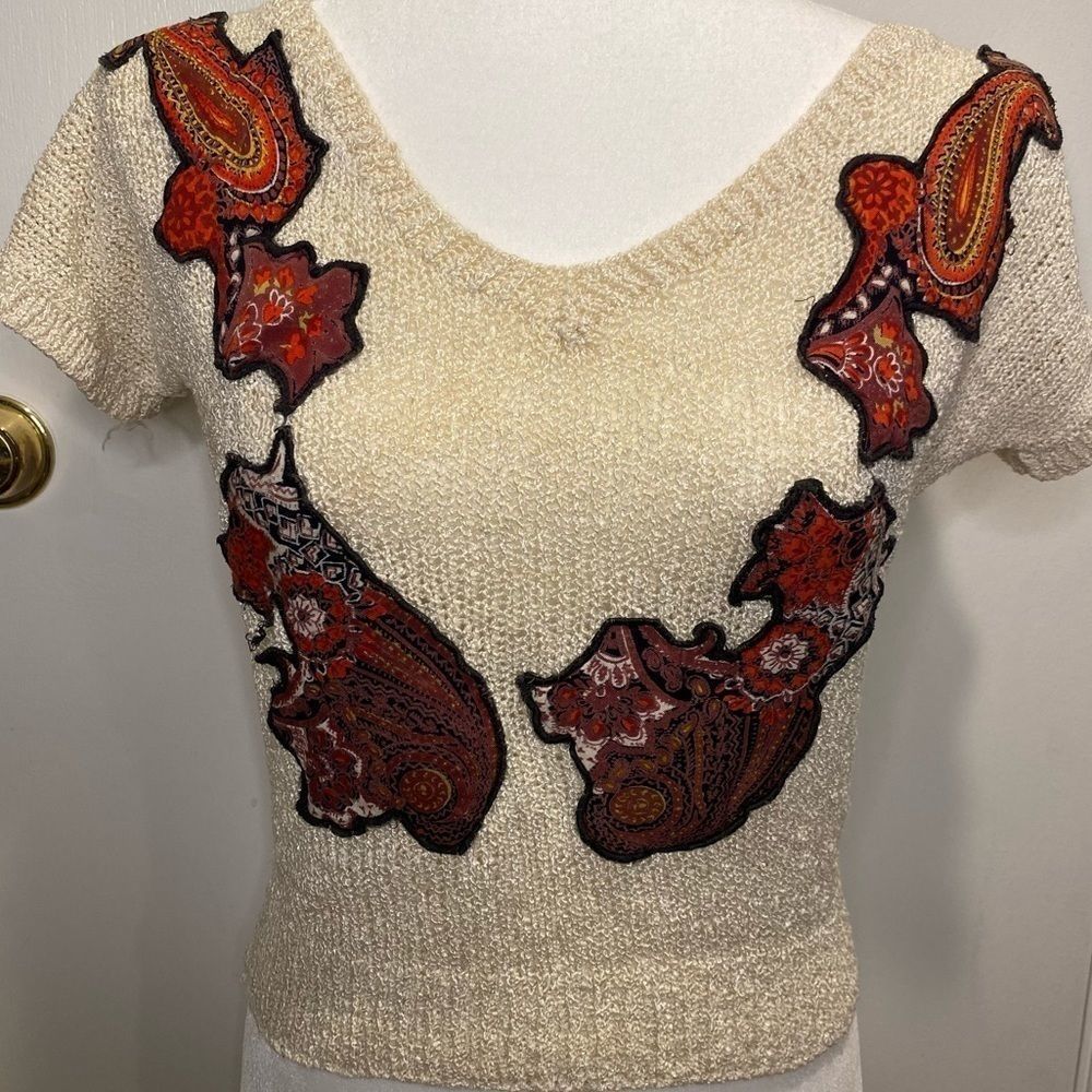 Cropped Knit Sweater